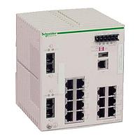 SCHNEIDER TCSESM163F2CS0 Managed Ethernet Switches CONNEXIUM MANAGED SWITCH 14TX / 2FX-SM