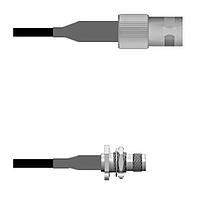 Amphenol Custom Cable Q-0904K0008060i RF Cable Assemblies BNC-SJ/TNC-SJ RG58 60I