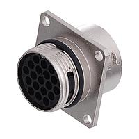 Amphenol SINE Systems RT0W01419SNH-K Connector Kits Wall Mtg Recpt Sckt 20Awg 19 Pin