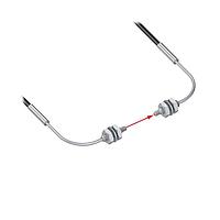 Banner Engineering PIAT415U Fiber Optic Cables Plastic Fiber, Opposed Mode; Core Dia.: 1 mm; Fiber Length 5 m; Angle, Thread; Free cut