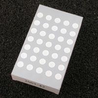 Kingbright TC12-11EWA LED Displays Dot Matrix Red 625nm Common Cathode