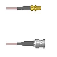 Amphenol Custom Cable Q-2X00K000R108i RF Cable Assemblies SMA-SJB/BNC-SP G316D 108I