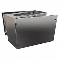 Hammond Manufacturing 2CSBX263618 Electrical Enclosures 36" Console Base - Dual Access - 26 x 36 x 18 - 304 SS