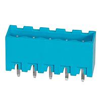 Same Sky (formerly CUI Devices) TBP01R2-508-05BE Headers Terminal block, pluggable, 5.08, receptical, 5 pole, blue