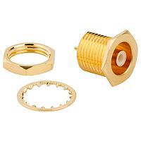 Amphenol RF 142158 Connectors SMB BLKHEAD RECESSED JACK 50 OHM GOLD