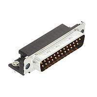 AMP Connectors - TE Connectivity 747842-4 Plug PLUG FRNT MTL SHL 25