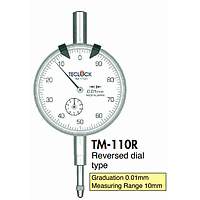 TECLOCK TM-110R Dial Indicator (10mm/0.01mm)