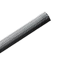 HellermannTyton 170-21000 Sleeves Helagaine Braided Sleeving, 10 mm Dia, PA66, GY, 328ft/Reel