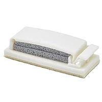 Essentra Components FCWSF-50-19 Flat Clamp,Flat,Adh Mnt,Foam Cntr,Nat
