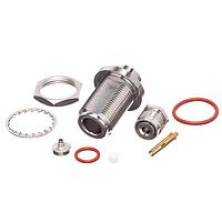 Radiall R161322000W Connectors N / STRAIGHT BULKHEAD JACK PANEL SEAL CLAMP TYPE - CABLE 2.6/50+75