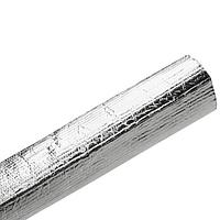 HellermannTyton 170-03097 Cable Protection Braided Sleeving, Aluminum Laminated Fiberglass, 2.5" Dia, AL/GF, Silver, 50 ft/reel