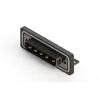 EDAC 629W5W5-140-4N4 Mixed Contact D-Sub Connectors Right-angle Waterproof Power Combo D-Sub Connector