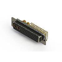 EDAC 630-43W2640-2T2 Mixed Contact D-Sub Connectors Right-angle Power Combo D-Sub Connector