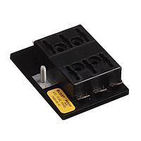 Eaton Bussmann 15600-06-10 Single Stud FUSE BLOCK ASSY.