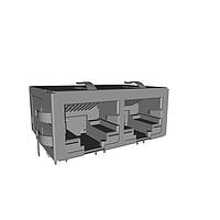 Abracon ARJM12A1-502-AB-EW2 Magnetic Jack CONN 2PORT 1000 BASE-T