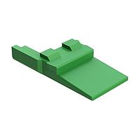Amphenol SINE Systems AW2P-C Accessories 2 Pin Recept Wedge Keyed C Green