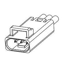 Amphenol Commercial Products FLHP6190 Headers FLH Series - Wire Mount Connector,
