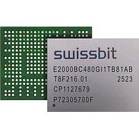 Swissbit SE2000BC480GI-1TB8-1CB-STD Solid State Drives - SSD Industrial BGA PCIe SSD, E2000, 480 GB, 3D TLC Flash, -40C to +85C
