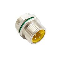 Bulgin PXMBNI78FPM04APC78 Connectors 4 Contacts 7/8" Front Panel Mounting Male 200mm Flying Leads