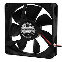 Orion Fans OD8020-24HB02A Axial DC Fan, 80x80x20mm, 24VDC, High Speed, Ball, 2xWire 26AWG, Alarm Output