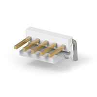 AMP Connectors - TE Connectivity 3-644769-5 Unshrouded 05P MTA156 HDR ASSY R/A SQ LF