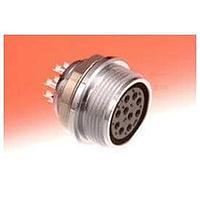 Hirose Electric RM12WBR-6S(81) Connectors 6P BULKHEAD RECP 48H 5A AWG20