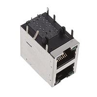 Adam Tech MTJG-2-88J11-V-FSG-L36-M268Y Modular RJ45 2X1,1000M,WITH LED