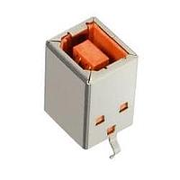 Kycon KUSBVXHT-BS1N-O-HRF USB Type B Connectors USB-Type B Vert T-H GF High Retention F