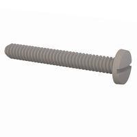 Essentra Components 010440B087 Machine Screw Binder Slotted Screw, #4-40 Thread, 11/16 in Lg