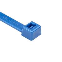 HellermannTyton T120R6H4 Cable Ties Heavy Duty MilSpec Cable Tie, 15" Long, MS3367, UL Rated, 120lb Tensile Strength, PA66, Blue, 500/pkg