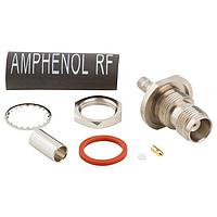 Amphenol RF 031-6507 Connectors Straight Blkhd TNC Jack LMR-200
