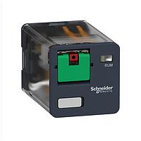 SCHNEIDER RUMC21F7 Harmony Relay RELAY 2CO CYL PINS 10A@250V 120VAC COIL TEST