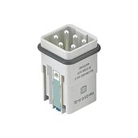 HARTING 09120052634 Inserts Han Q5/0 Insert male quick lock 1,5mm