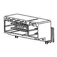 AMP Connectors - TE Connectivity 2-638611-6 Connectors 040/070 32P HYB HORZ. CAP ASSY