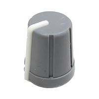 Eagle Plastic Devices 450-4663WH Knobs & Dials SOFT TCH D SH GY/WHT