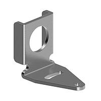Banner Engineering SMB18Q Angled Flanged Mount Bracket Bracket: 18 mm Angled Flanged-Mount; Material: 12 Gauge Stainless Steel; Barrel-Mount