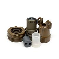 ITT Cannon MS3106E12S-3S Circular MIL Spec Connector ER 2C 2#16S PIN PLUG