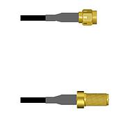 Amphenol Custom Cable Q-3B0710003084i RF Cable Assemblies SMA-SP/SMA-SJ G174 84I
