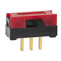 NKK Switches SS12SBH4 Ultra-Miniature Slide Switches ON-ON .1A SIDE ACTUR 2MM X 2MM PC SPACIN