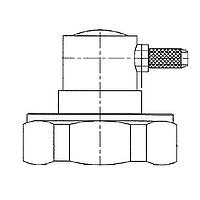 Amphenol RF 272111 Connectors 7/16 R/A CRIMP PLUG 58, 141 CABLE