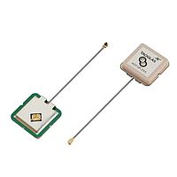 Taoglas ADFGP.25A.07.0060A MIMO ADFGP.25A  Embedded Dual Pin Active GNSS Patch Antenna, I-PEX MHFIU.FL