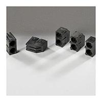 BIVAR H-276C LED Mounting Hardware LED Holder 5mm 2 Level Black