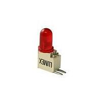 Lumex SSF-LXH4RA5ID-5V LED Circuit Board Indicators Red Diffused Right Angle