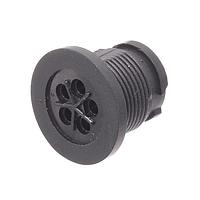 CONXALL W7380-5PG-P-300 Connectors PosLck PnlMnt 5 Pins #16 ContCrmp 300