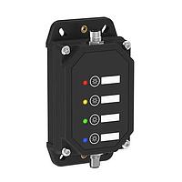 Banner Engineering LCA130T4KQ Light Control Box IO-Link Touch Controller, 4-Output Wireless 900MHz, 18-30 VDC, 4-Touch Cntrl Mod