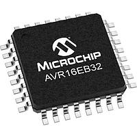 Microchip Technology AVR16EB32-E/PT MCUs 16KB RWW,2KB RAM,32p,20MHz,12-bit ADC,PGA,UART,SPI,I2C,2xTCB,TCEX,TCF,WEX