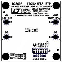 Analog Devices DC660A Linear Voltage Regulator LTC1844ES5-BYP - Low Noise Micropower Li