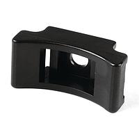 HellermannTyton 151-27202 Cable Tie Mounts Mounting Cradle for Cable Tie Series T50-T250 Max Bun Dia 3" Length 1.6" PA66, Black 100/pkg