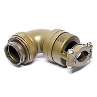 Glenair 380FA001B2220H Circular MIL Spec Backshells NON ENV STRN RLF RC LOW 90DEG HVY DUTY