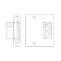 Raychem - TE Connectivity 1-1589469-0 Headers SSL015M6D THRU-HOLE